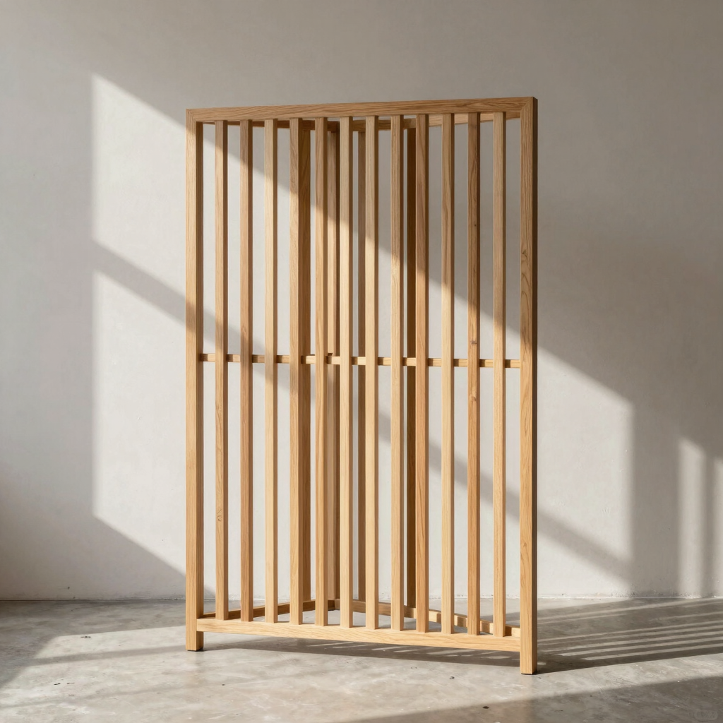 Elmwood Slatted Privacy Screen