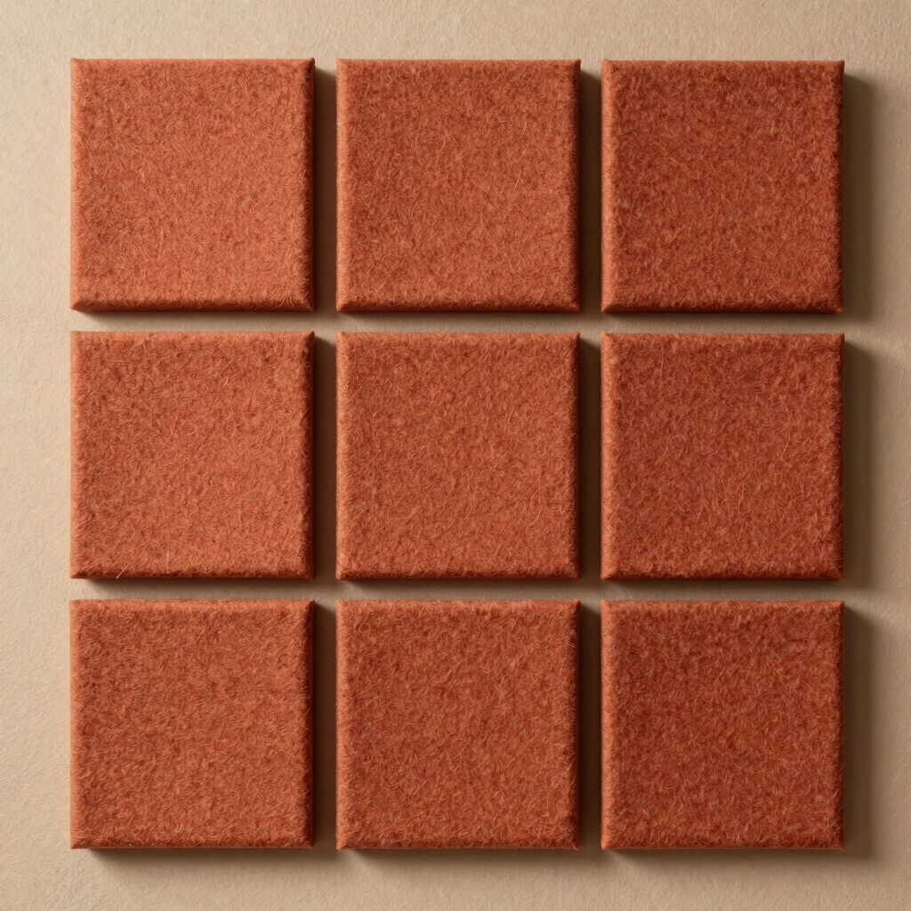 Caldera Terracotta Felt Tiles