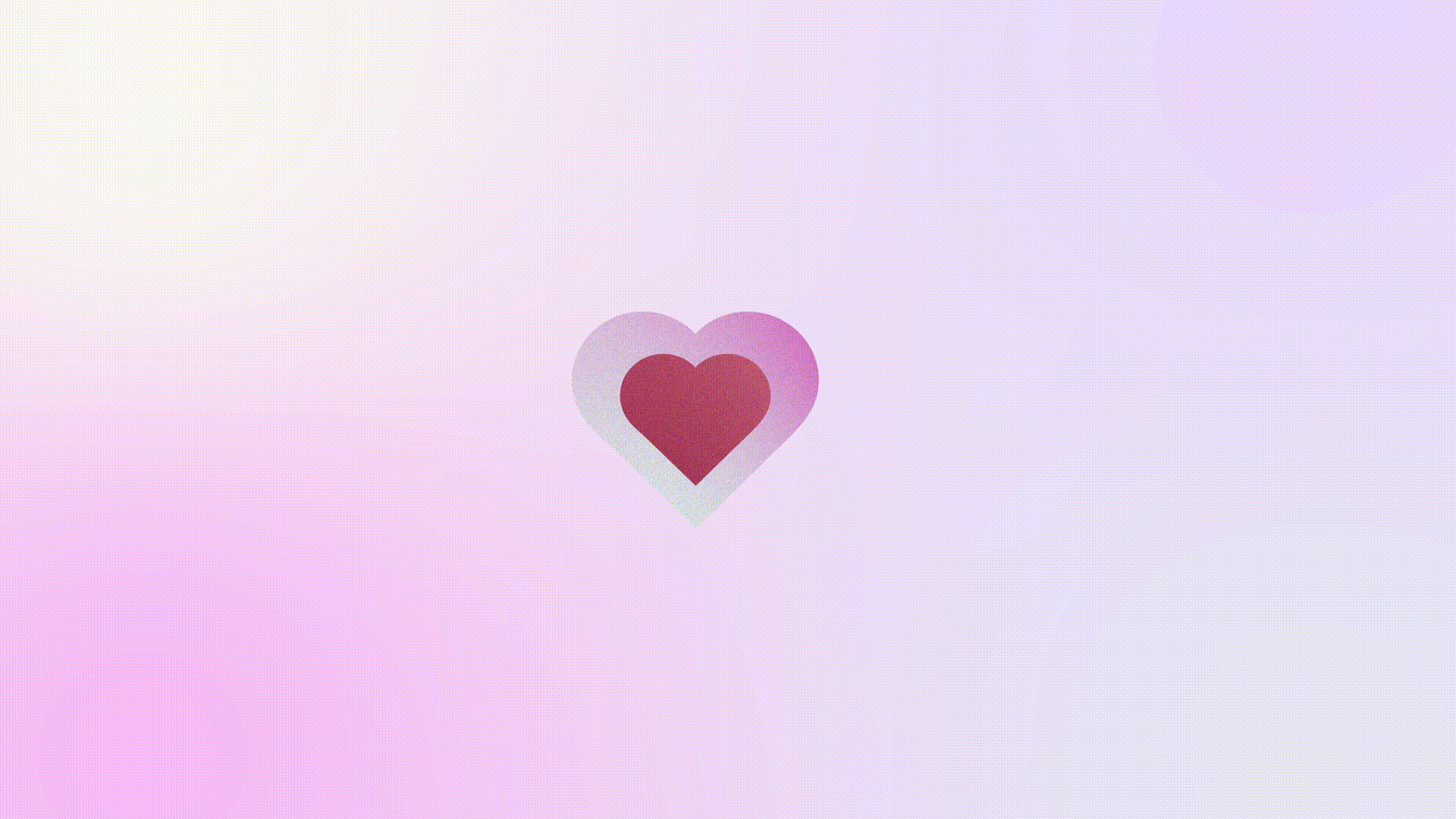 a heart shaped paper heart on a pink background