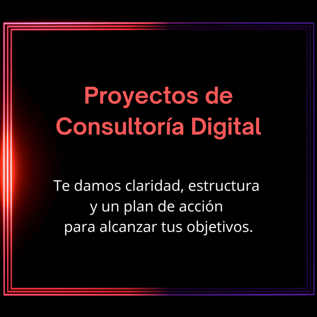 Proyectos de consultoría digital