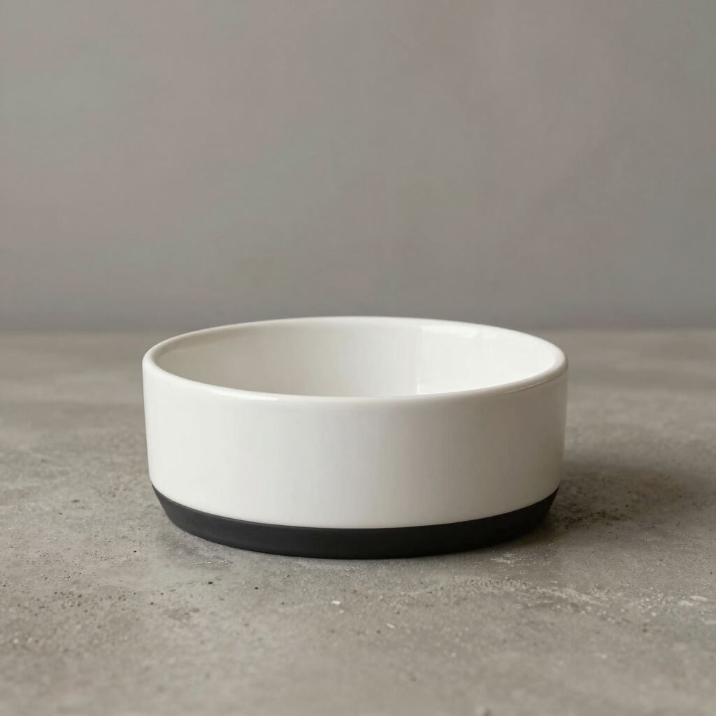 Ergonomic Ceramic Pet Bowl