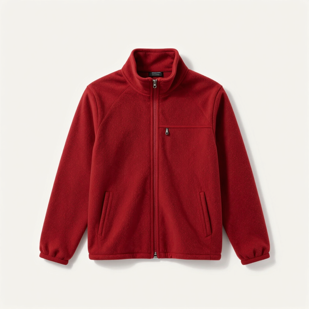 Crimson Vault Full-Zip Jacket