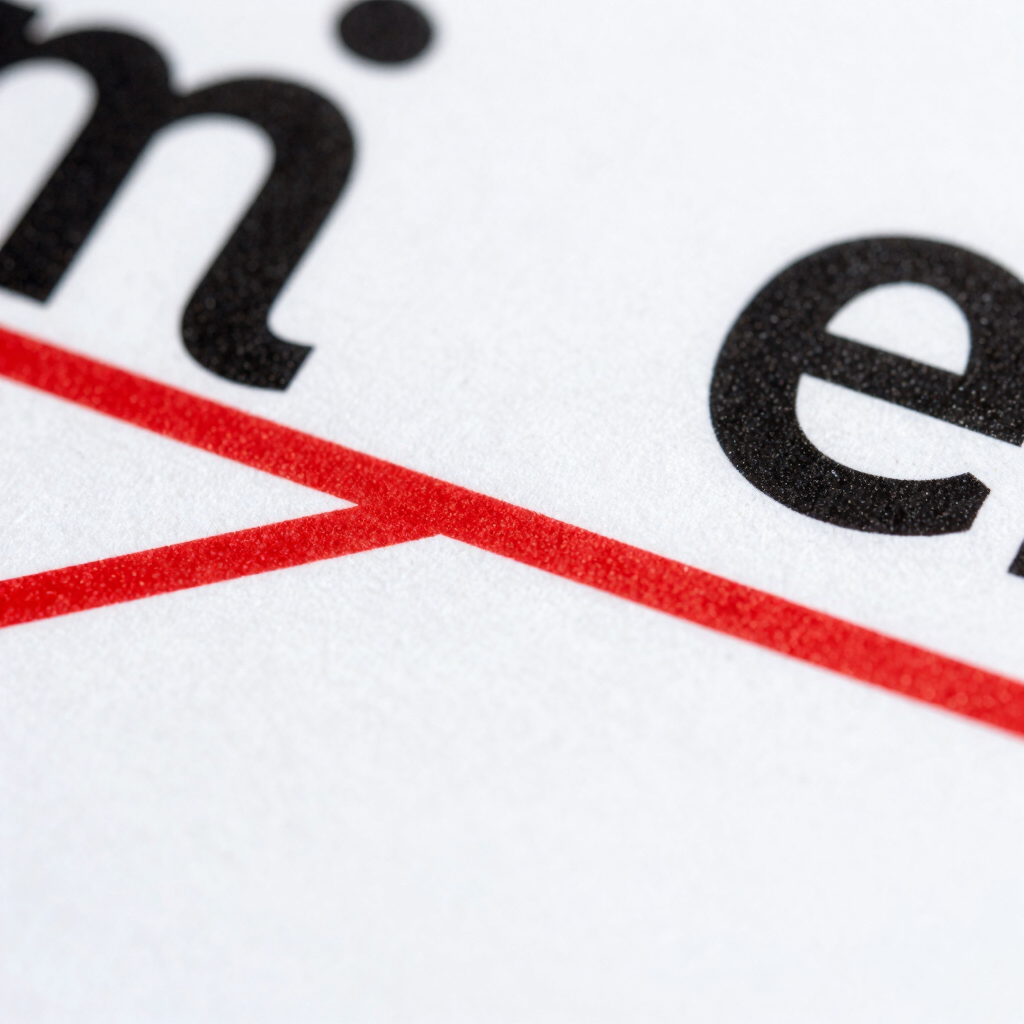Macro-Typography Alignment