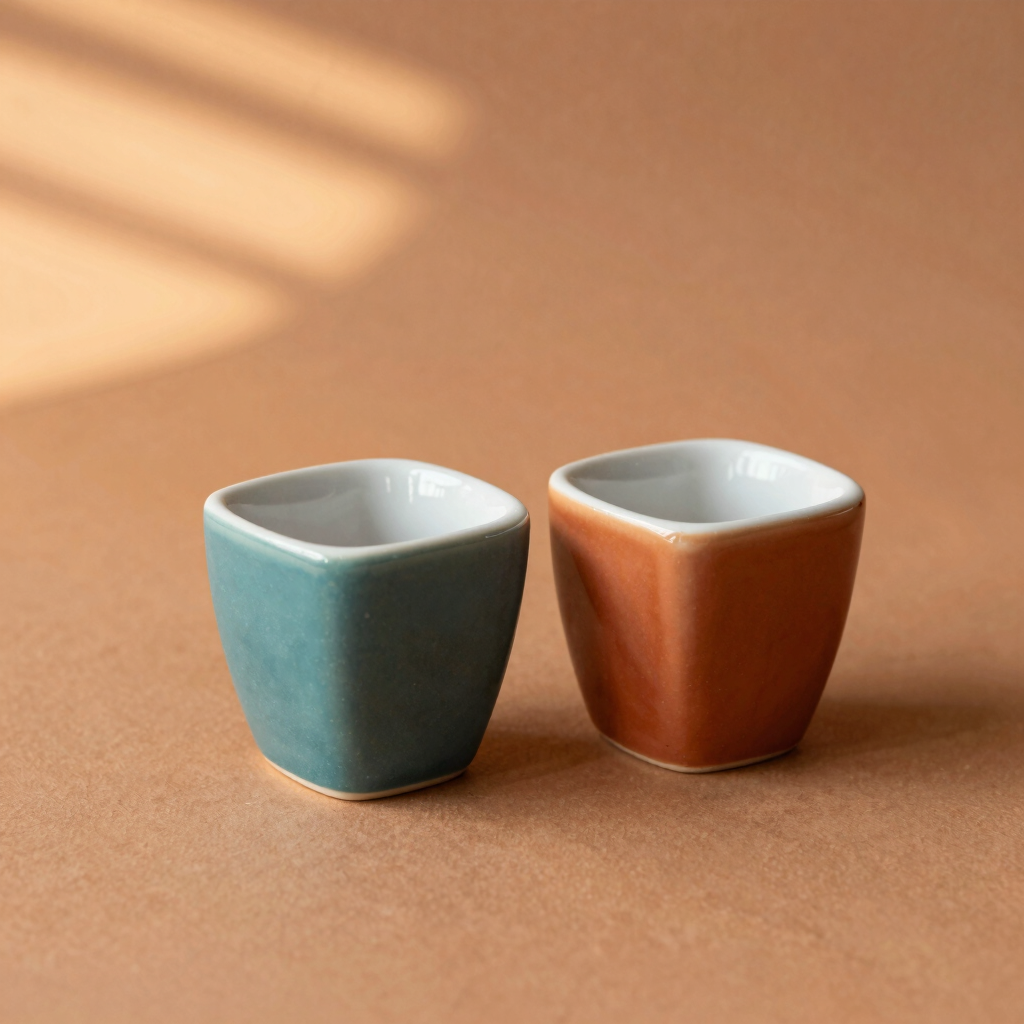 Clay Heart Espresso Cup Set