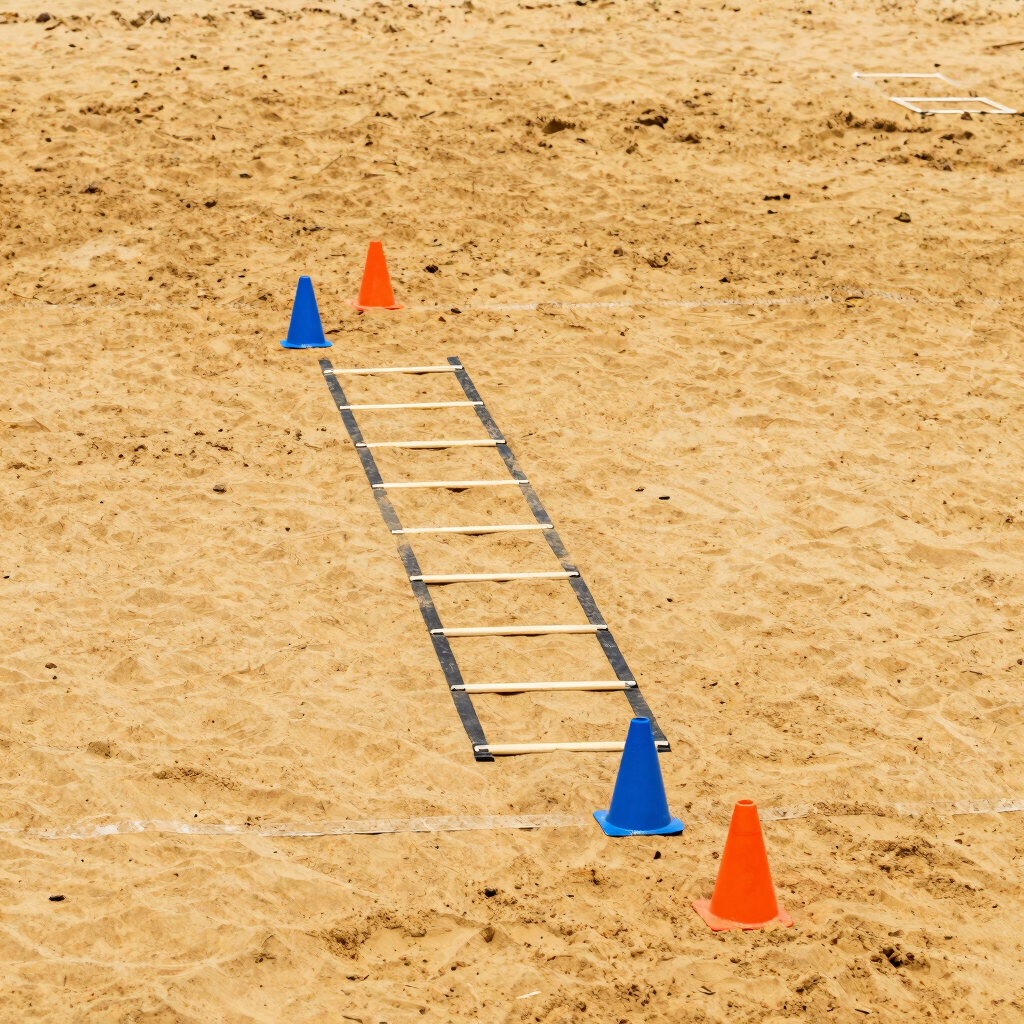 Beach Volleyball Fitness Training