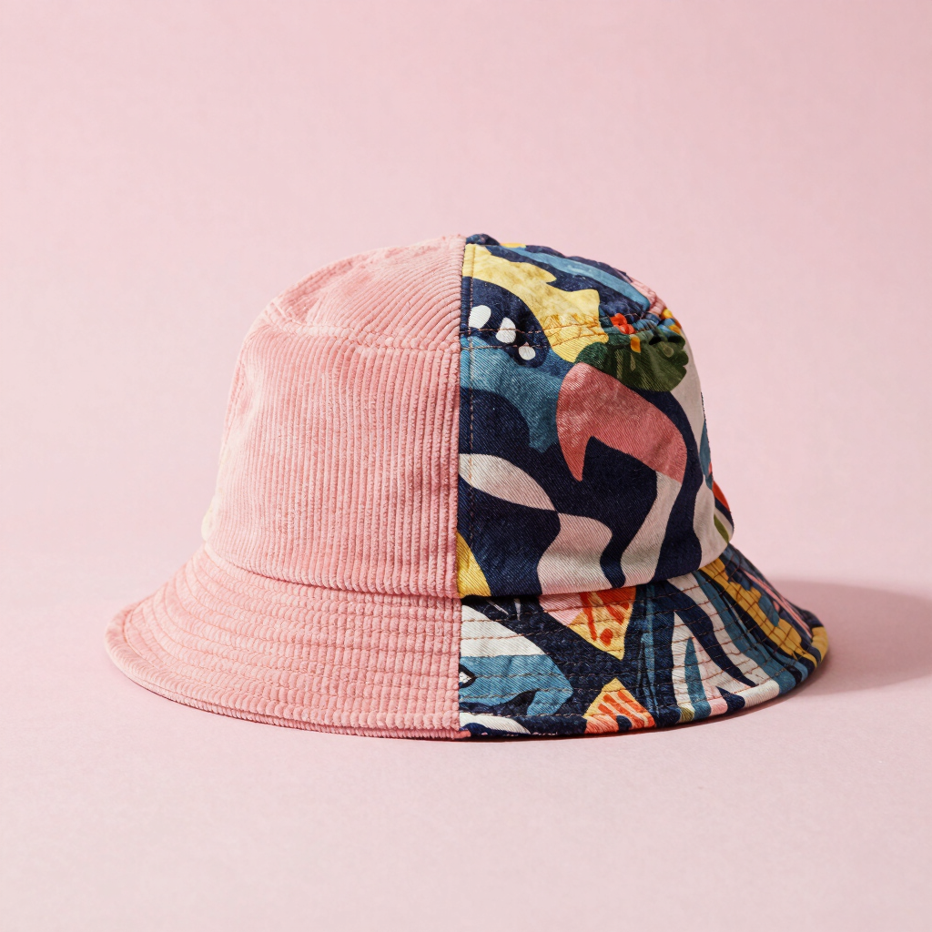 Gorro Piluso Reversible Flores Raras