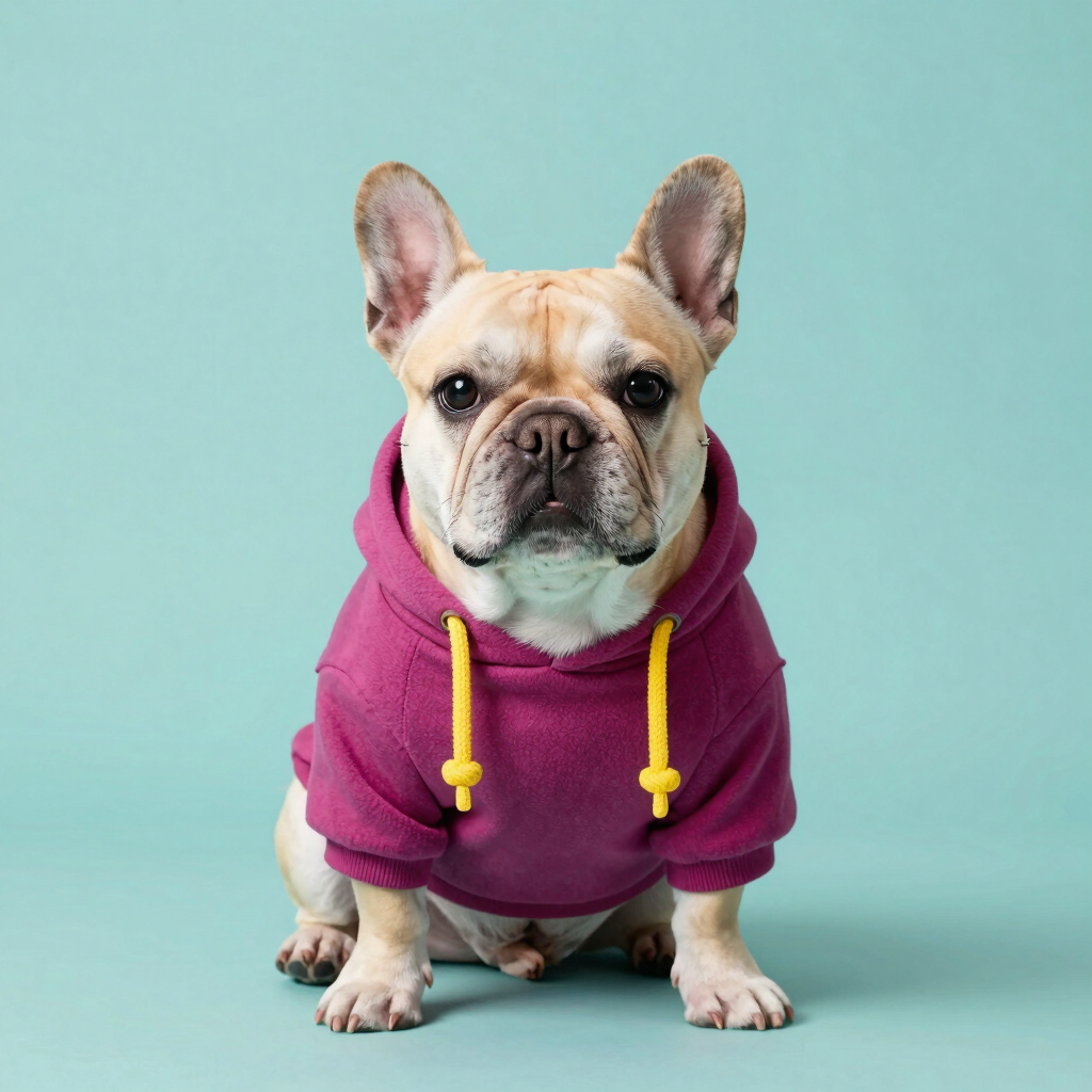 Sudadera Lomito Feliz con Capucha