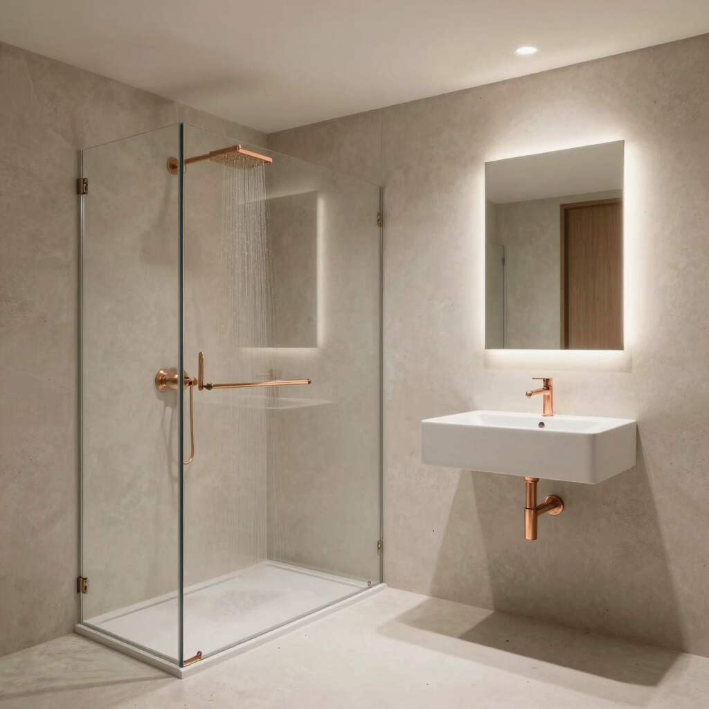Diseño de Baño Tipo Spa en 3D