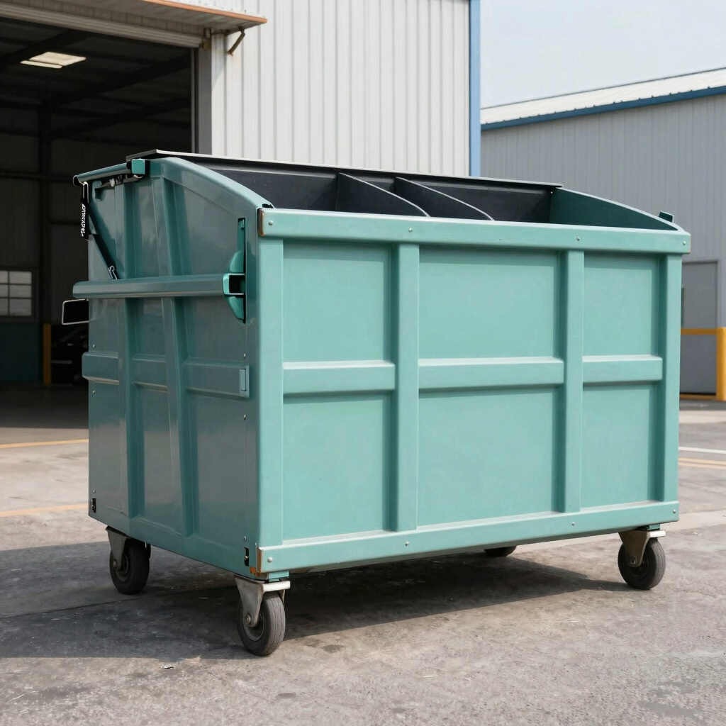 40-Yard Commercial Waste Container Delivery