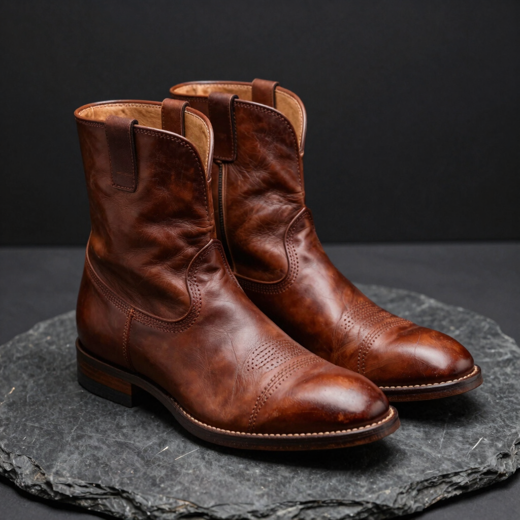 Botines Charros en Piel de Ternera