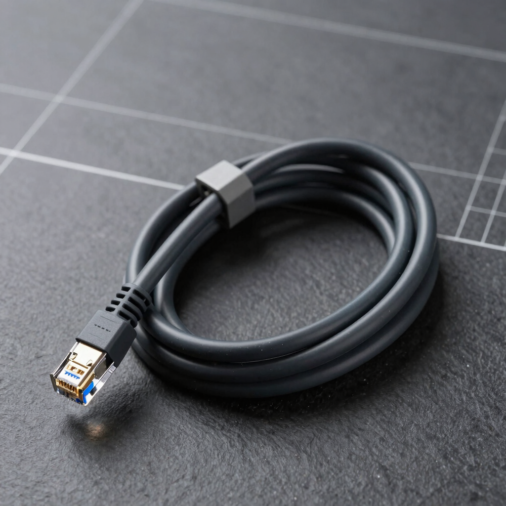 Kabel Ethernet Cat6 FTP Shielded 50m