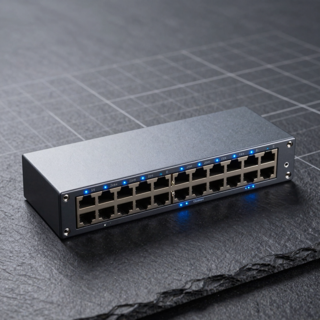 Switch Gigabit PoE+ 24-Port