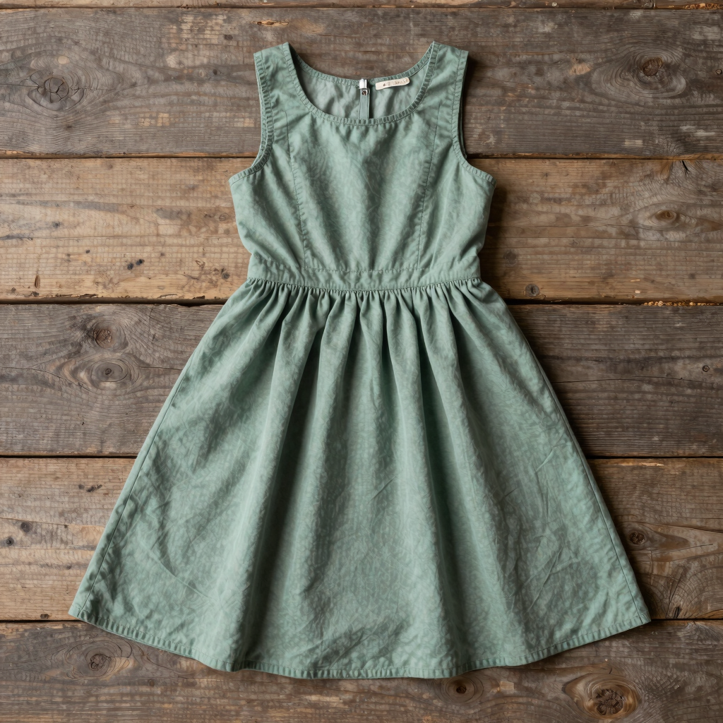 Ada Muted Sage Pinafore