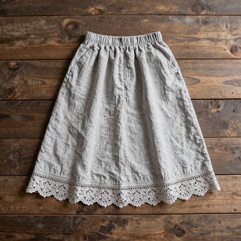 Mourning Dove Linen Skirt