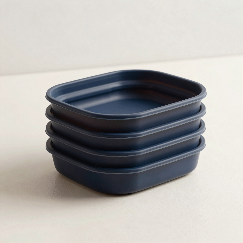 Collapsible Silicone Food Storage Containers