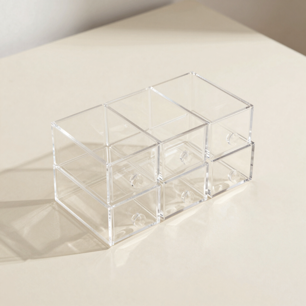 Modular Acrylic Drawer Organizer Set