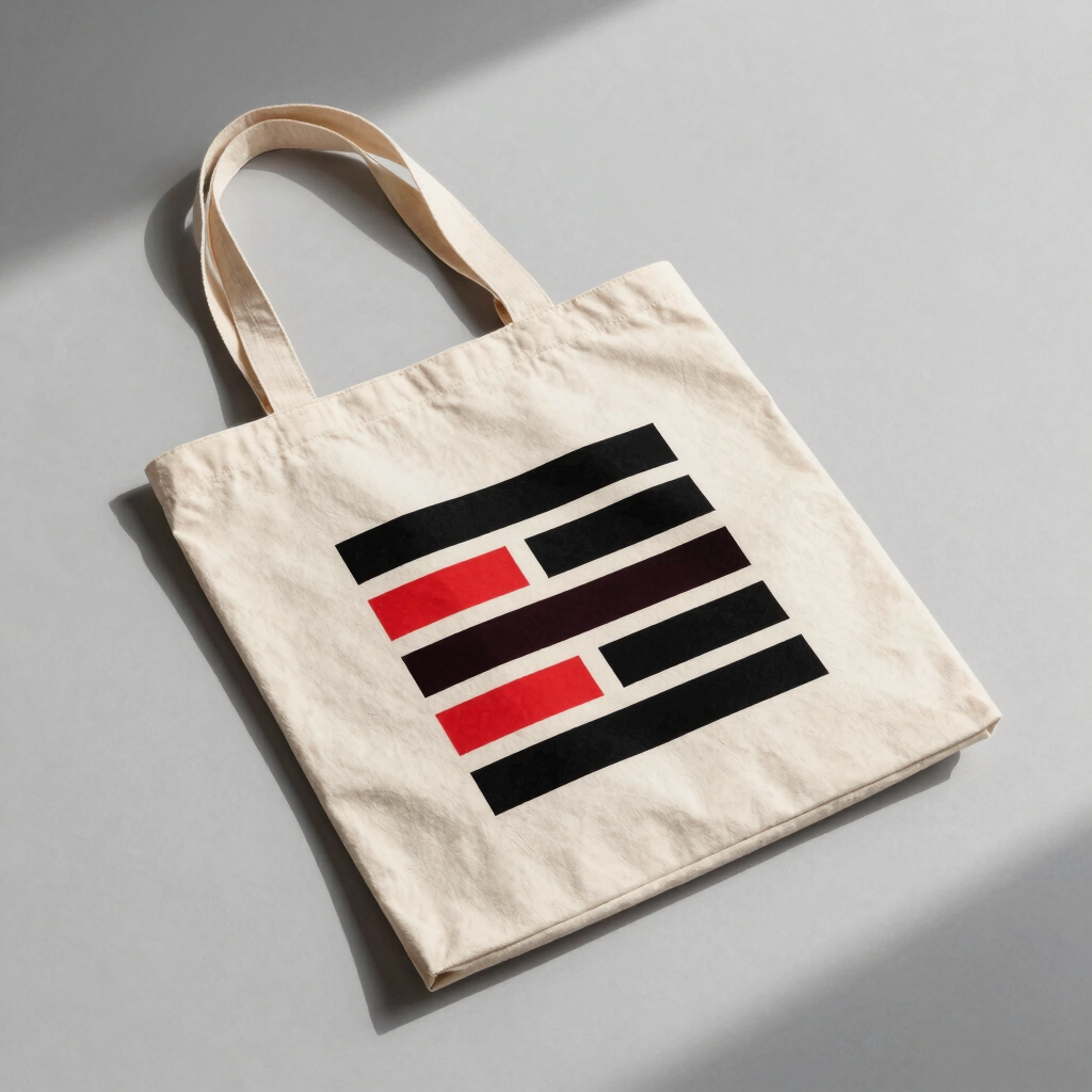 Redacted Headlines Canvas Tote