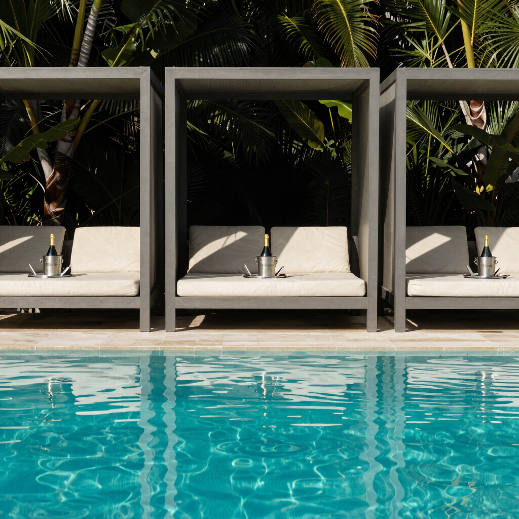 Exclusive Day Club Cabana Reservation