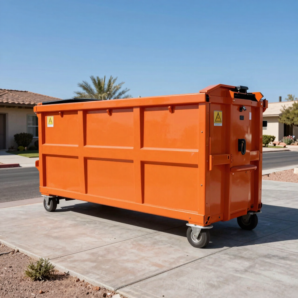 15-Yard Dumpster Rental Delivery