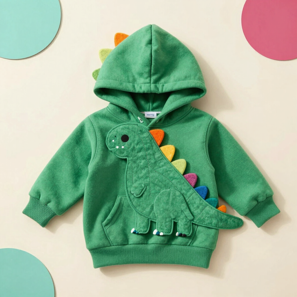 Sudadera de Dinosaurio con Cresta