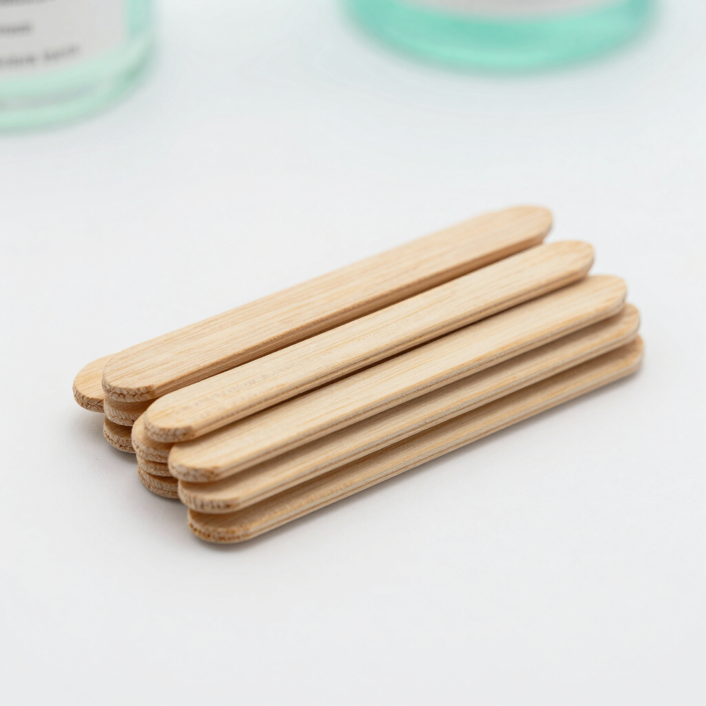 Bajalenguas de Madera Desechables