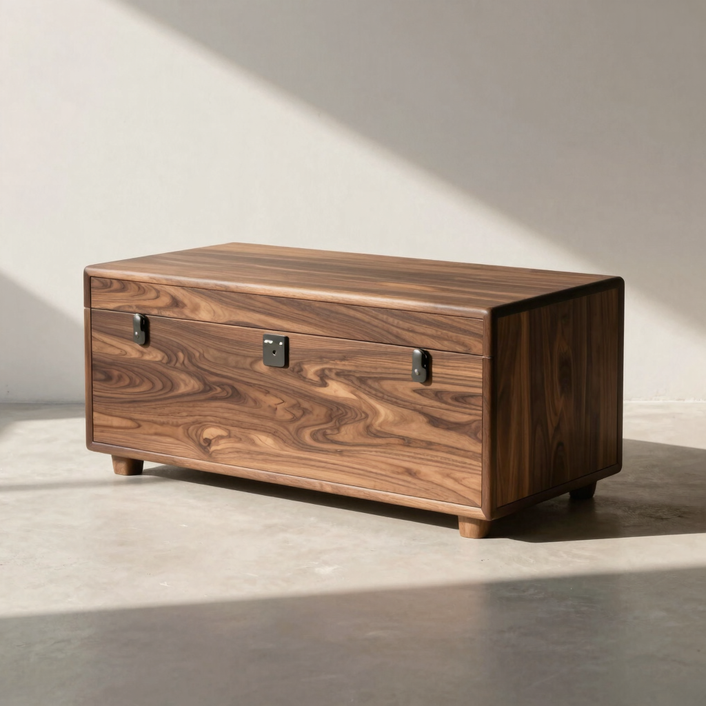 Mercer Slim Walnut Trunk