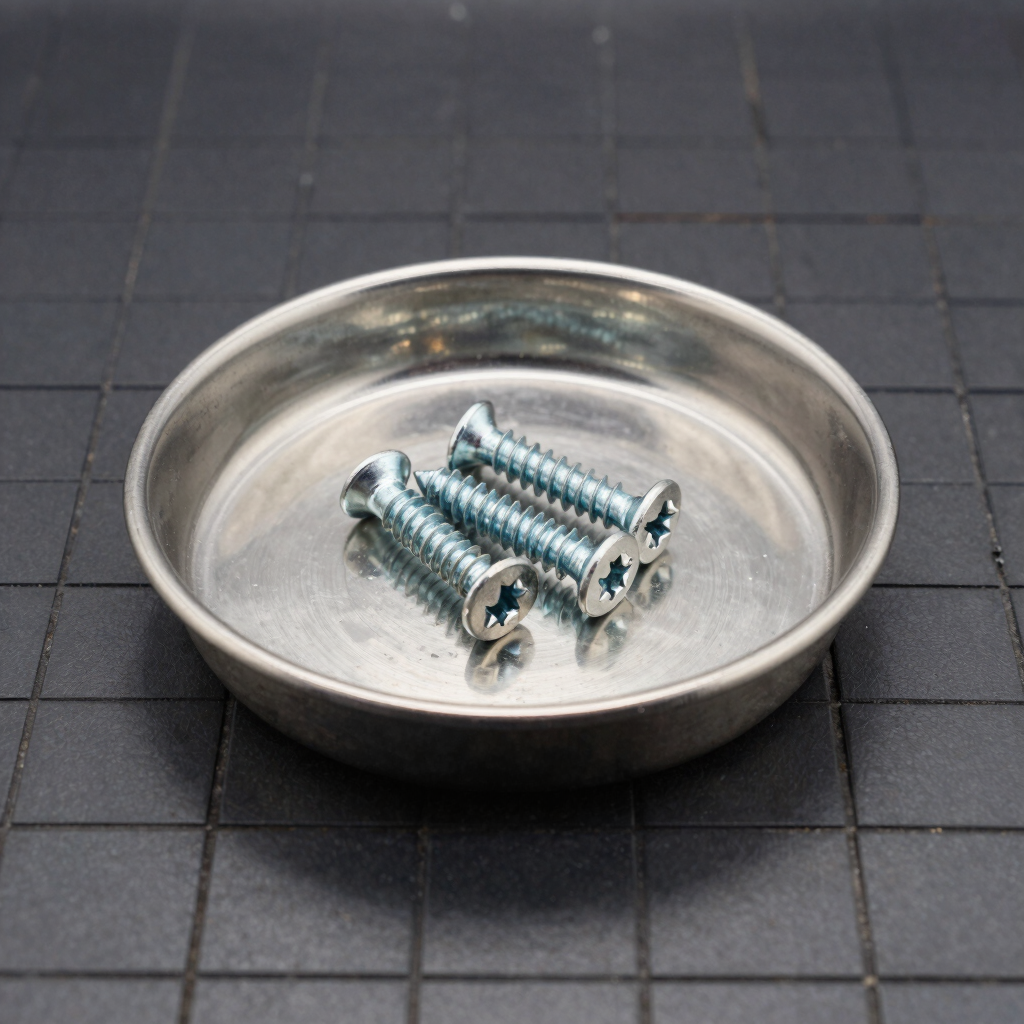 Steel-Reinforced Magnetic Parts Tray
