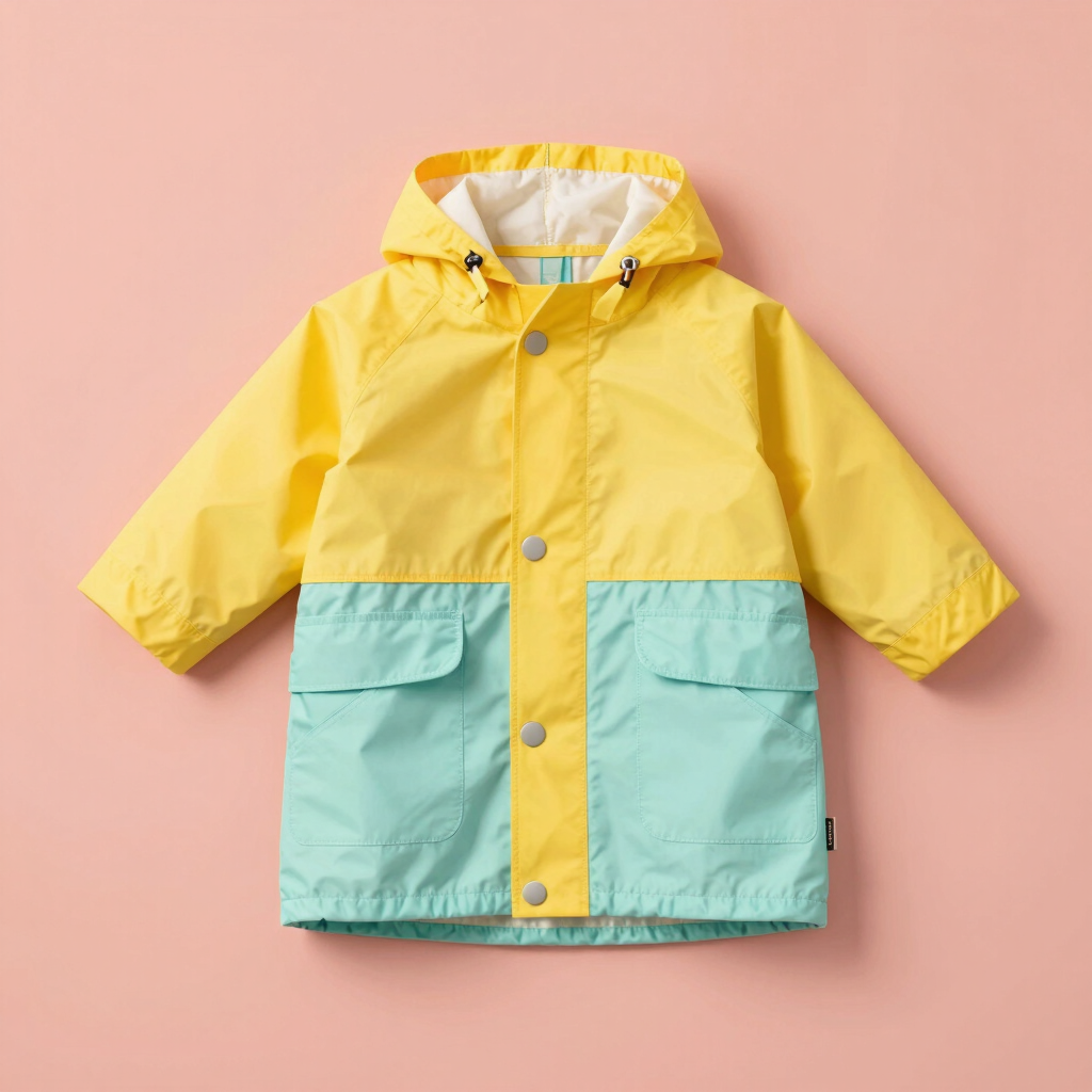 Impermeable Ligero Color Block