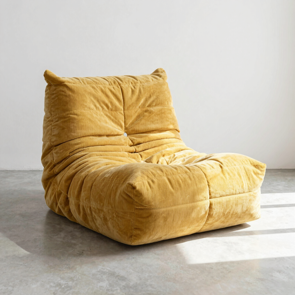 Osa Corduroy Lounge Pouf