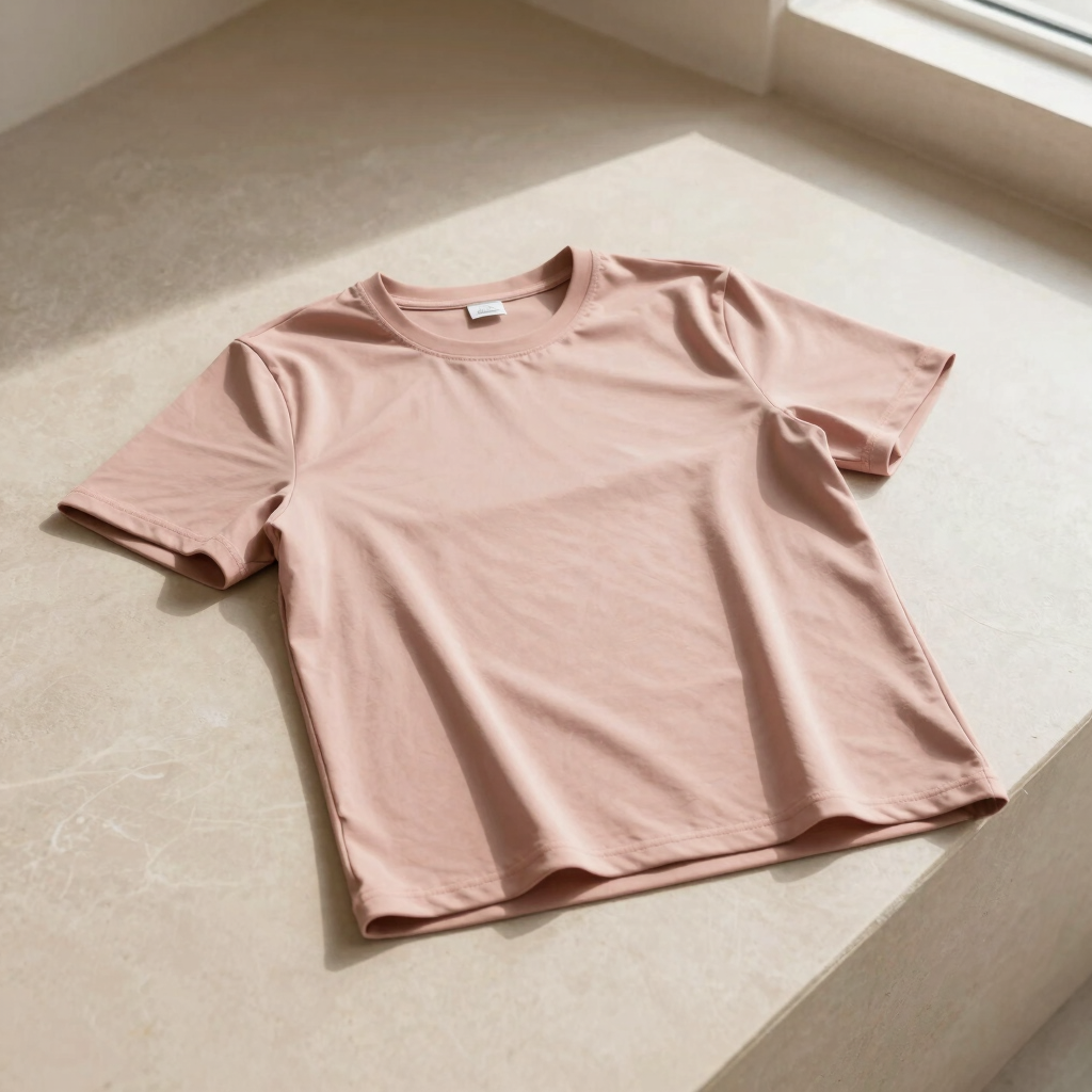 Camiseta Oversize Lino y Algodón