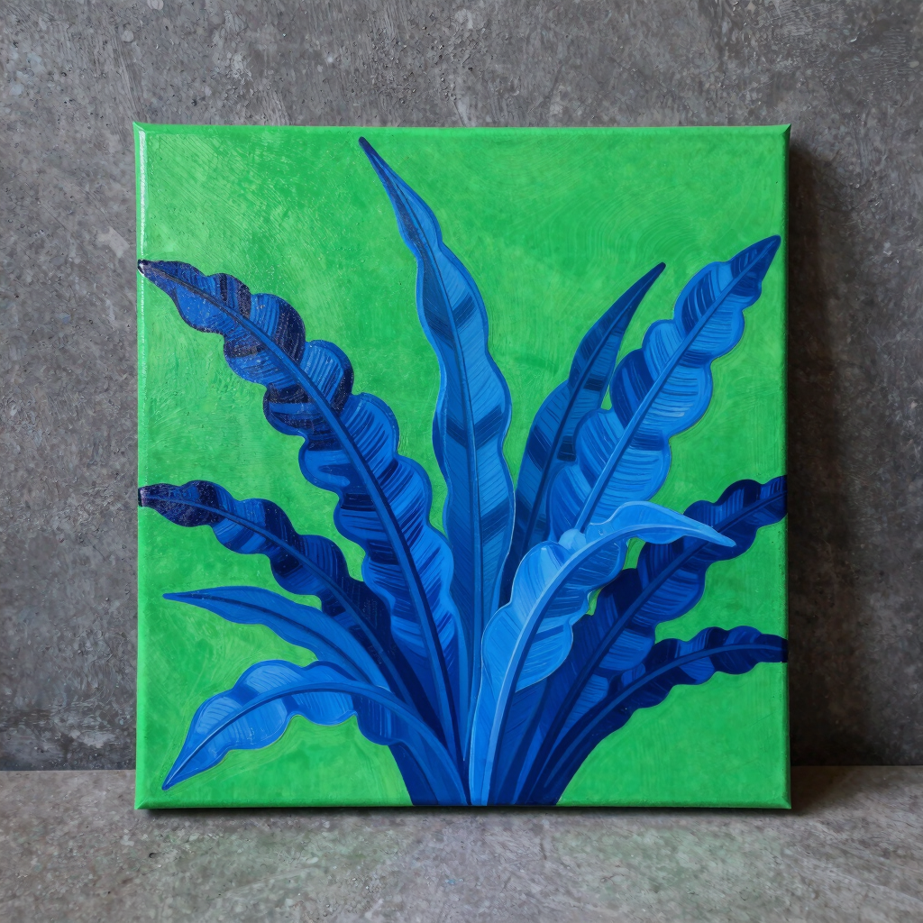 Cybernetic Flora Acrylic