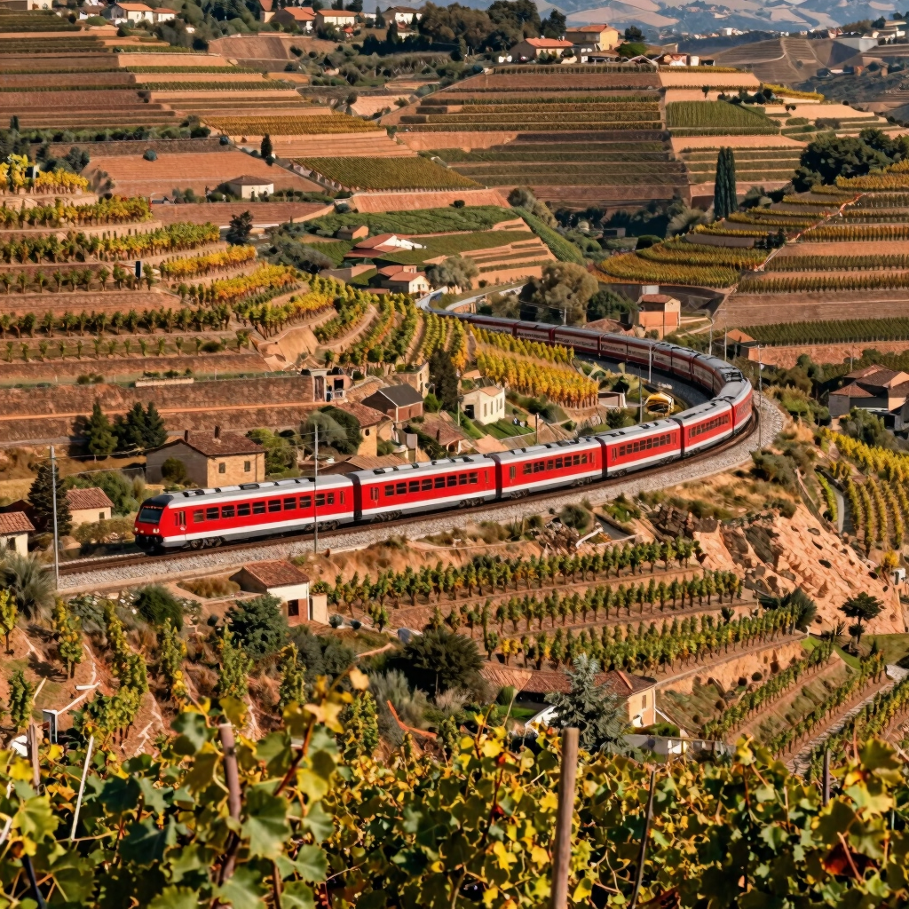 Gastronomy & Vineyards Rail Mapping
