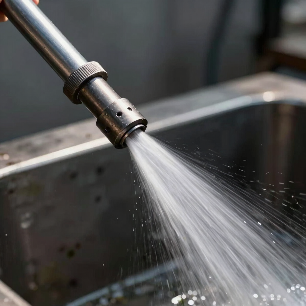 High-Pressure Hydro Drain Jetting