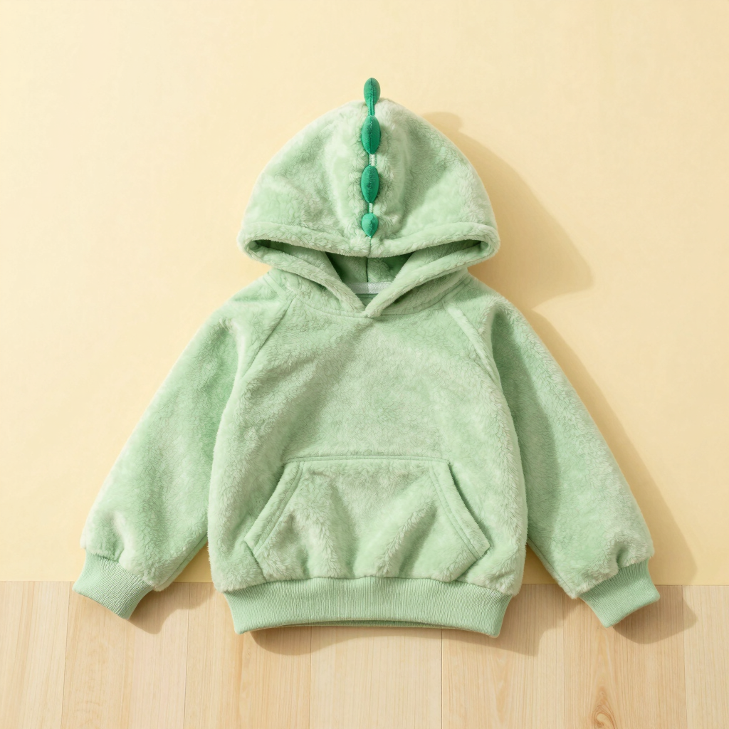 Sudadera con Capucha "Dino-Bebé"