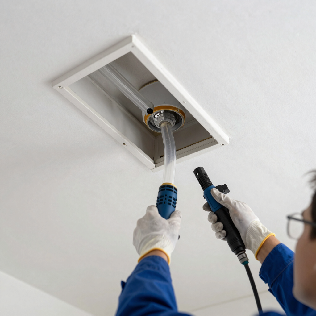 AC Condensation Line Flush