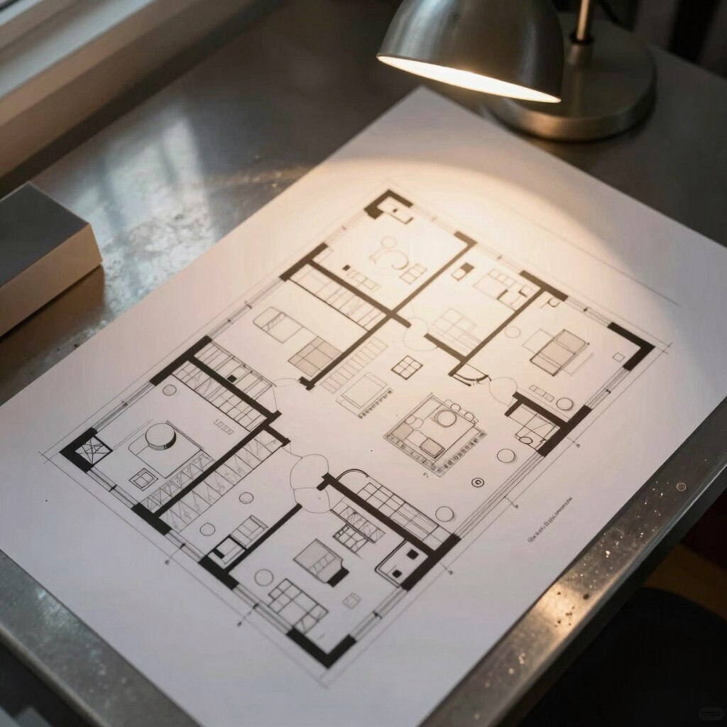 Architectural Drawing Alignment