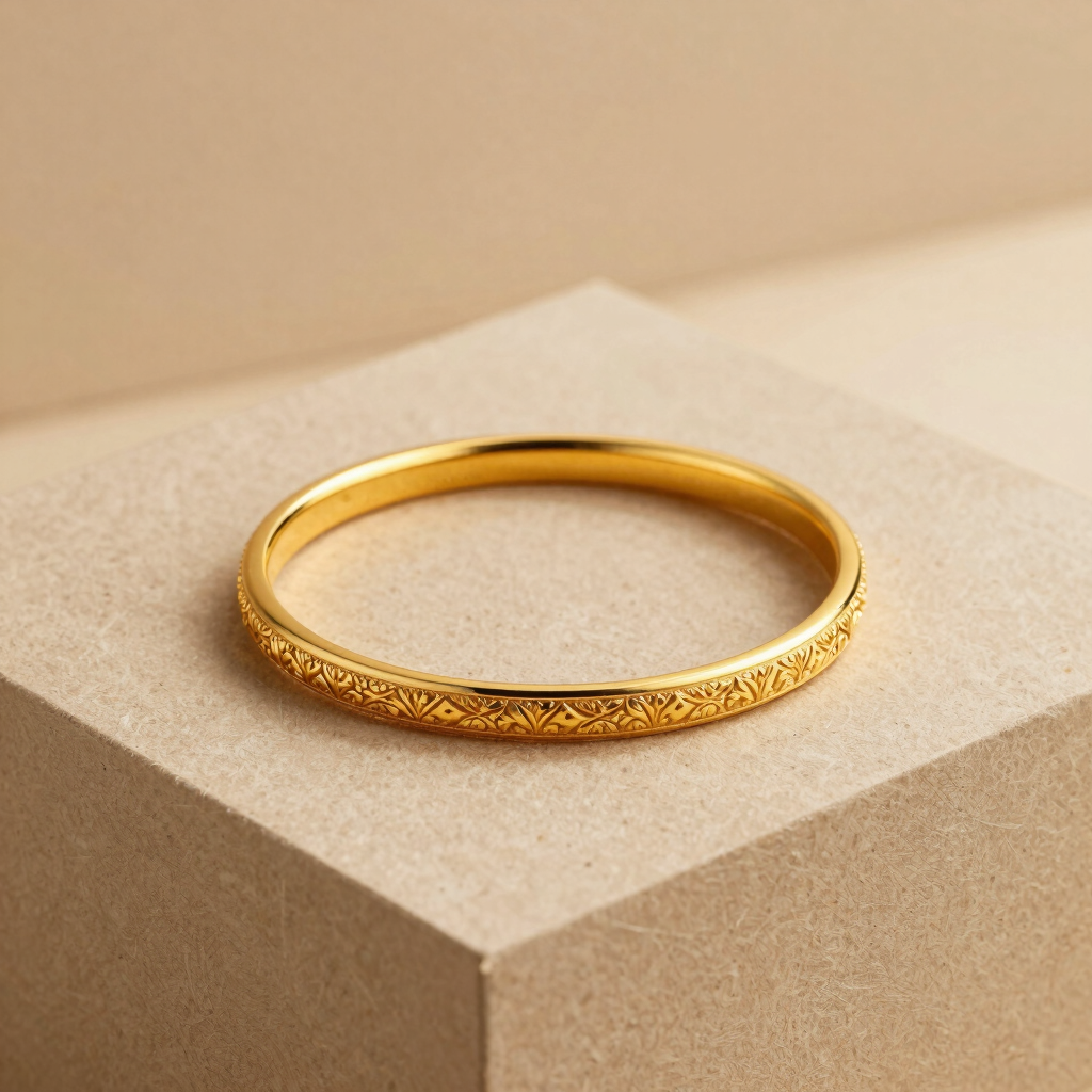 Crimson Temple Kada Bangle