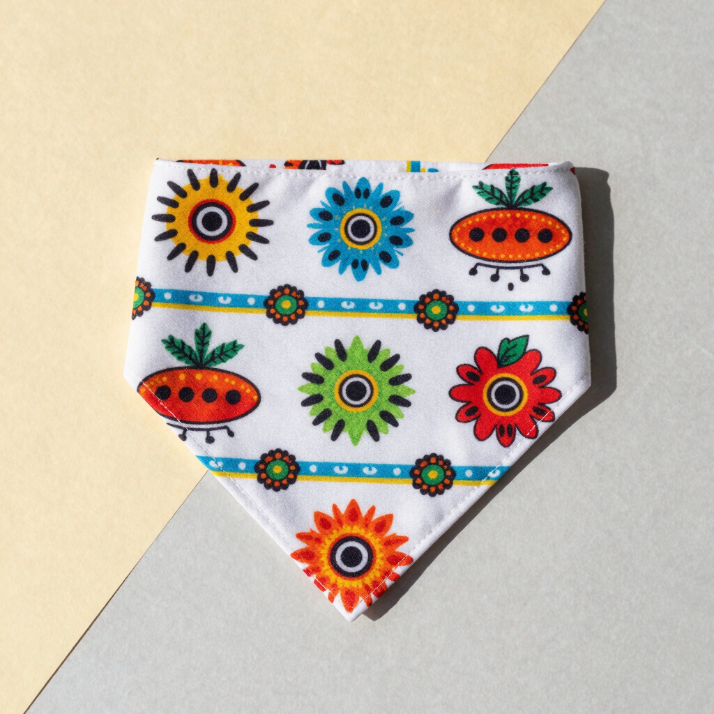 Bandana Reversible Fiesta Mexicana