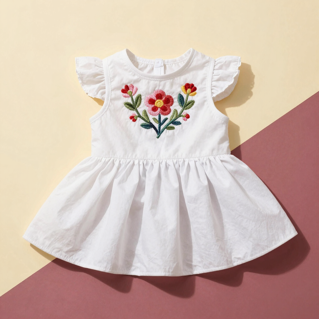 Vestido Artesanal Flor de Celaya