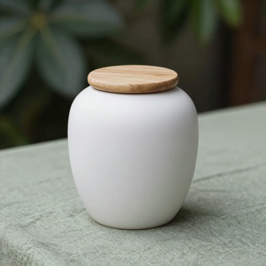 Quiet Remembrance Ceramic Urn