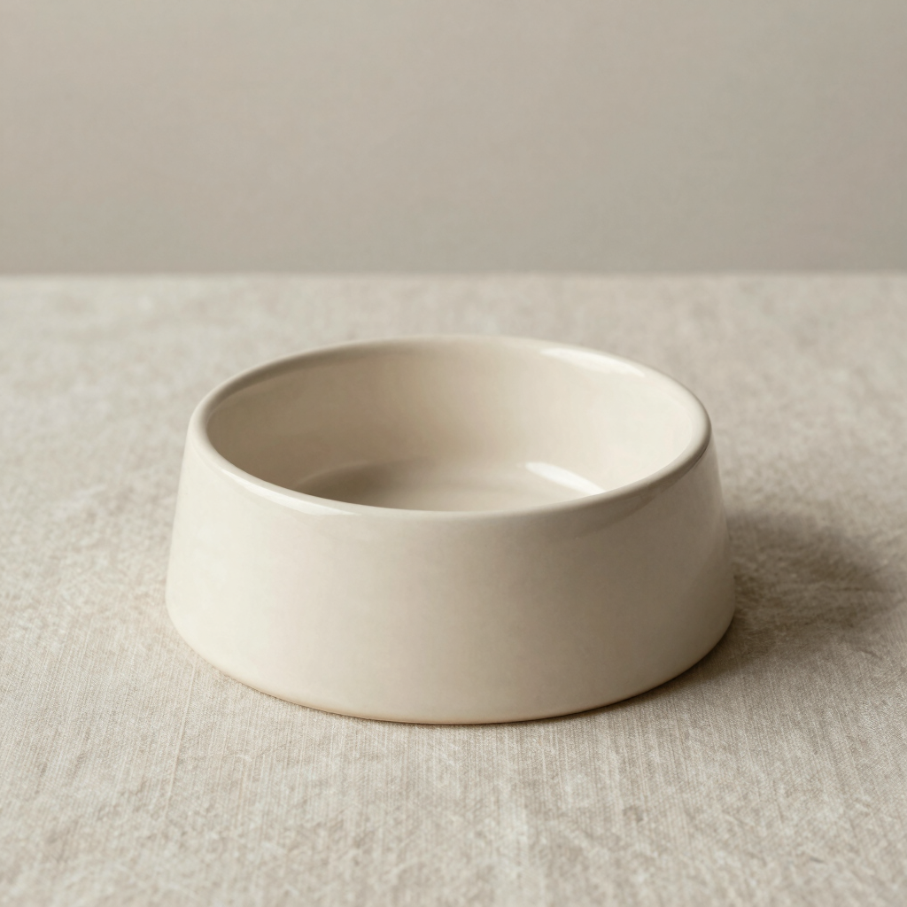 Ceramic Slow Feeder Cat Bowl