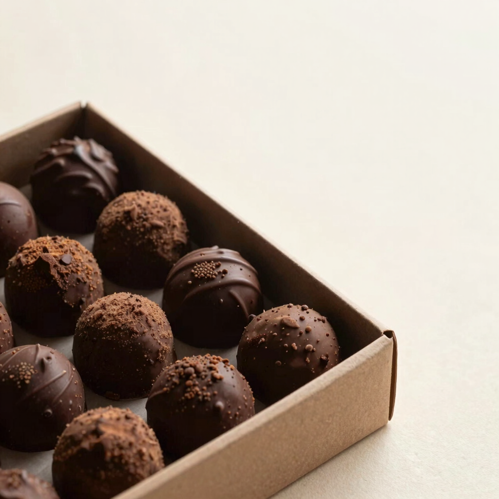 Trufas de Chocolate al Cacao Puro