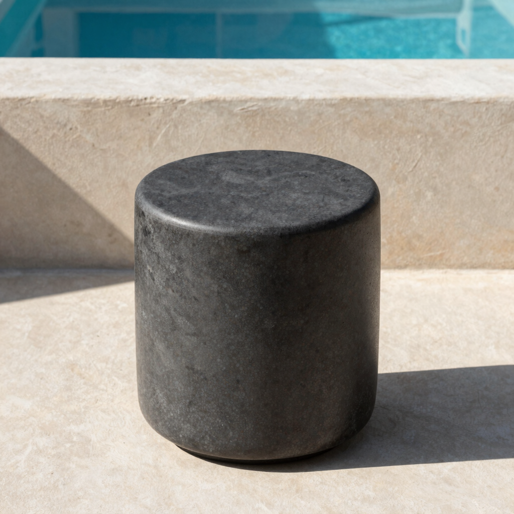 Cylinder Stack Ottoman