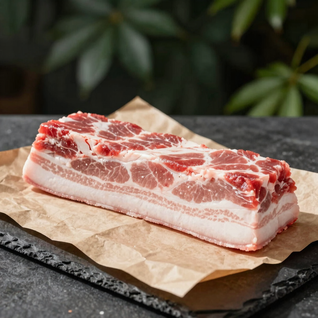 Wood-Pastured Pork Belly Slab