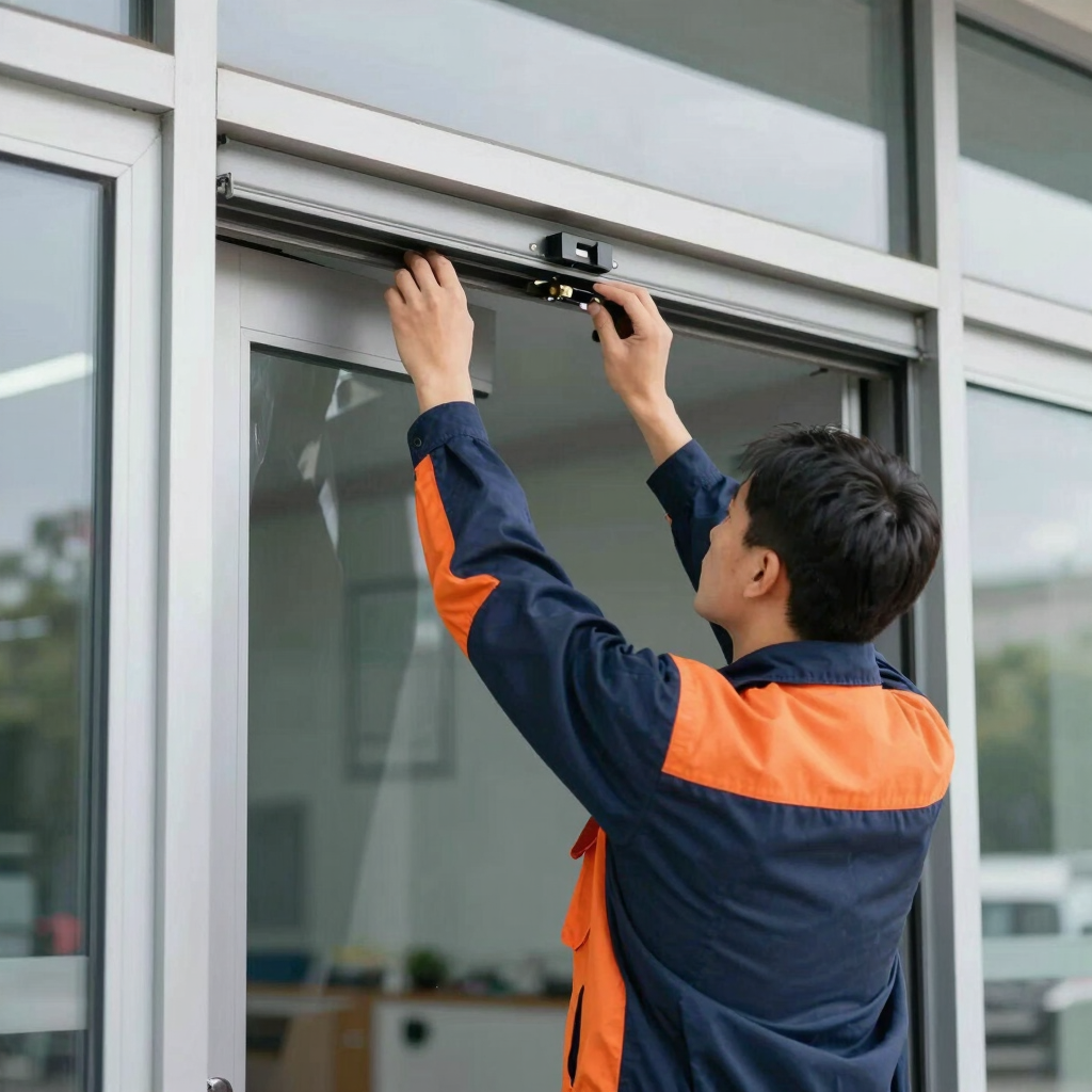 Commercial Sliding Door Tune-Up