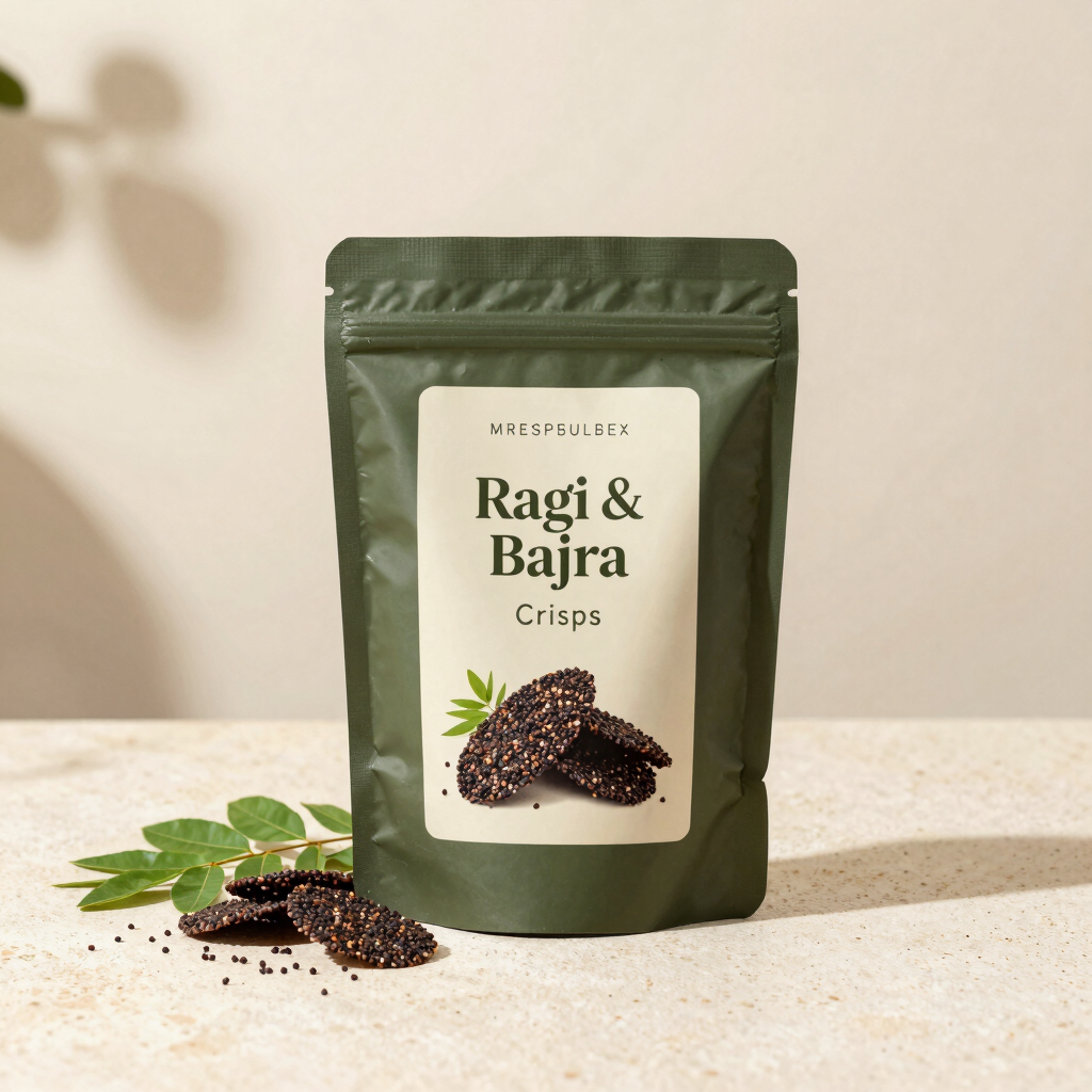 Baked Ragi & Bajra Crisps