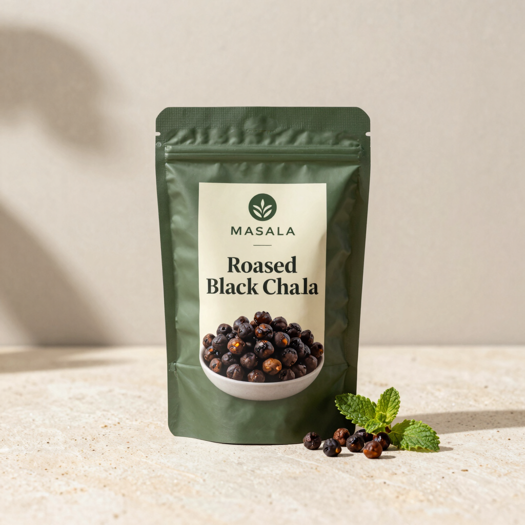 Masala Roasted Black Chana