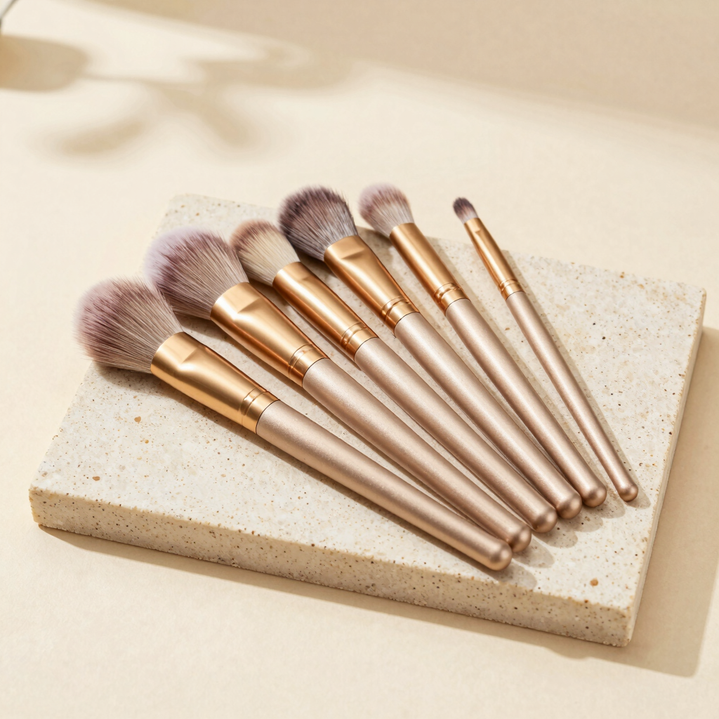 Vegan Silk 8-Piece Brush Set