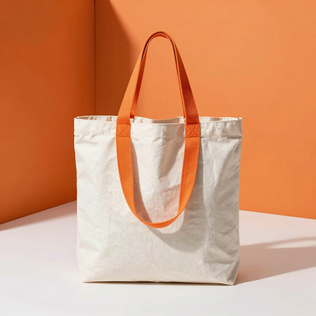 Bolsa Tote de Lona Estruturada