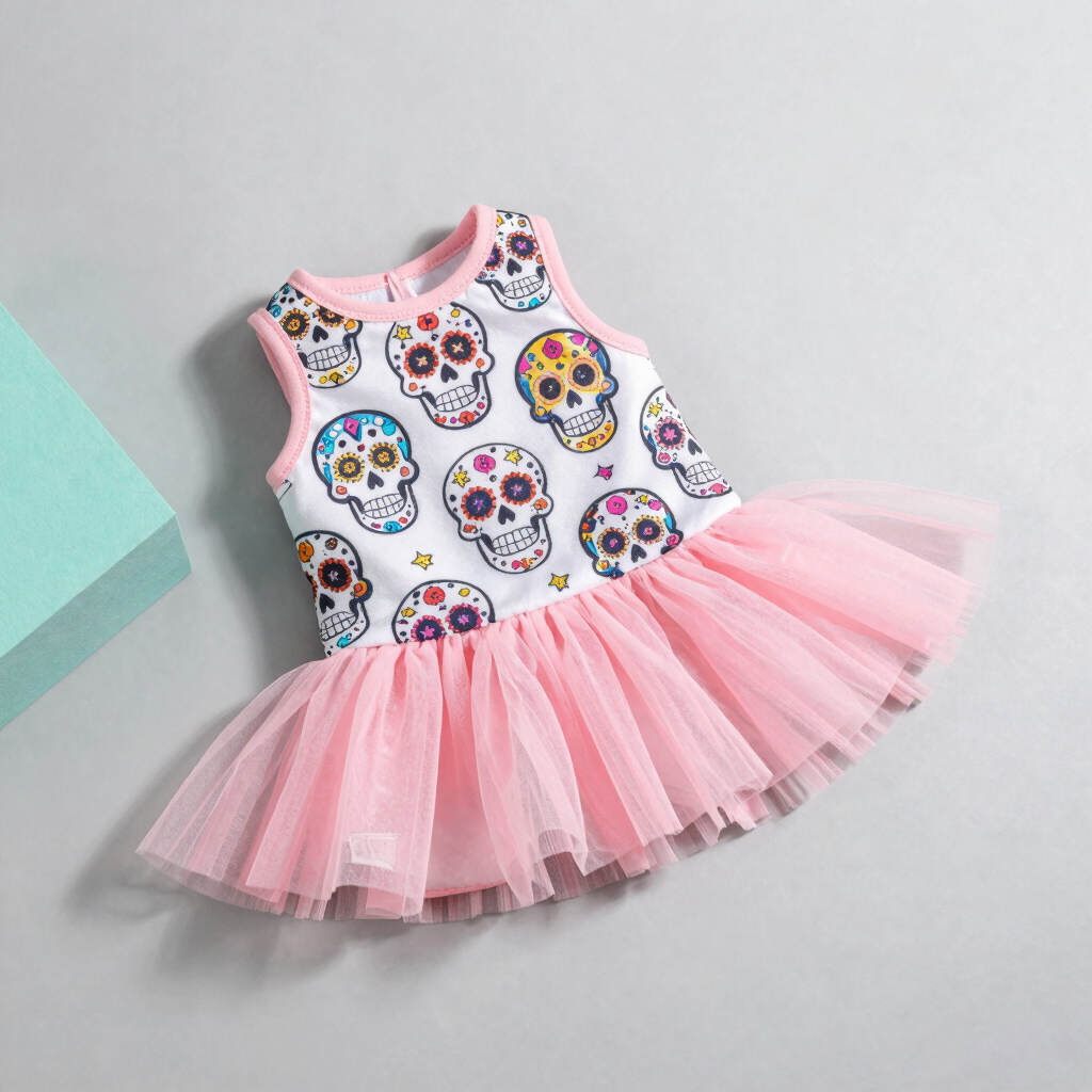 Vestido de Gala Calaveritas